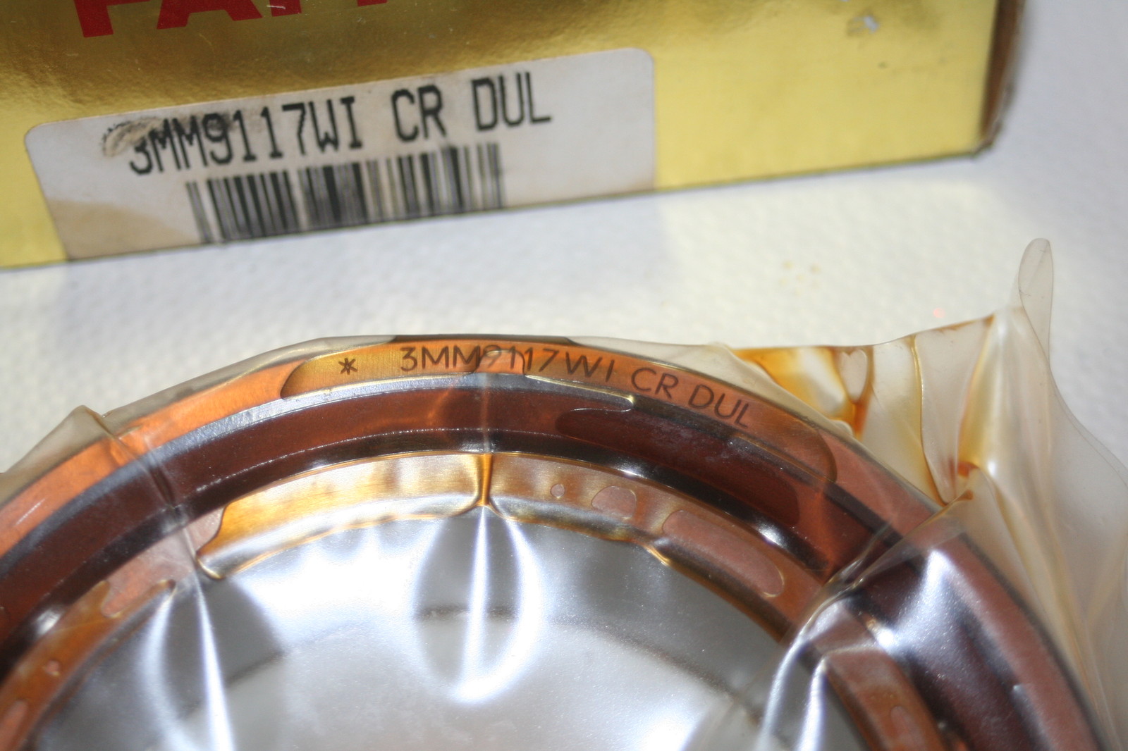 (1/2 pair) New Fafnir 3MM9117.WI.CR.DUL Super Precision Bearing 3MM9117WI.SUL