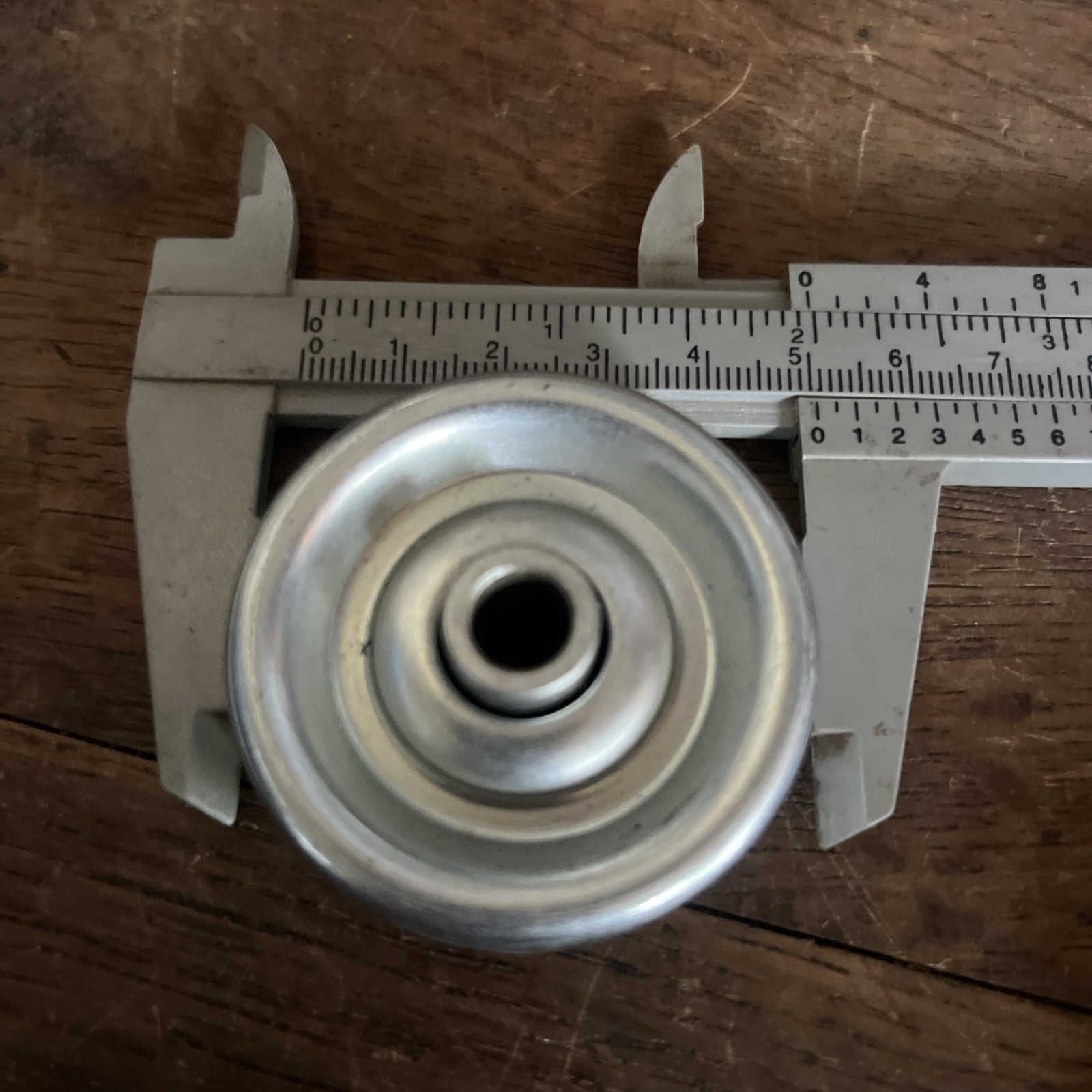 Frantz Mfg Conveyor Bearing Wheel 1 13/16” OD, 1/4” Bore