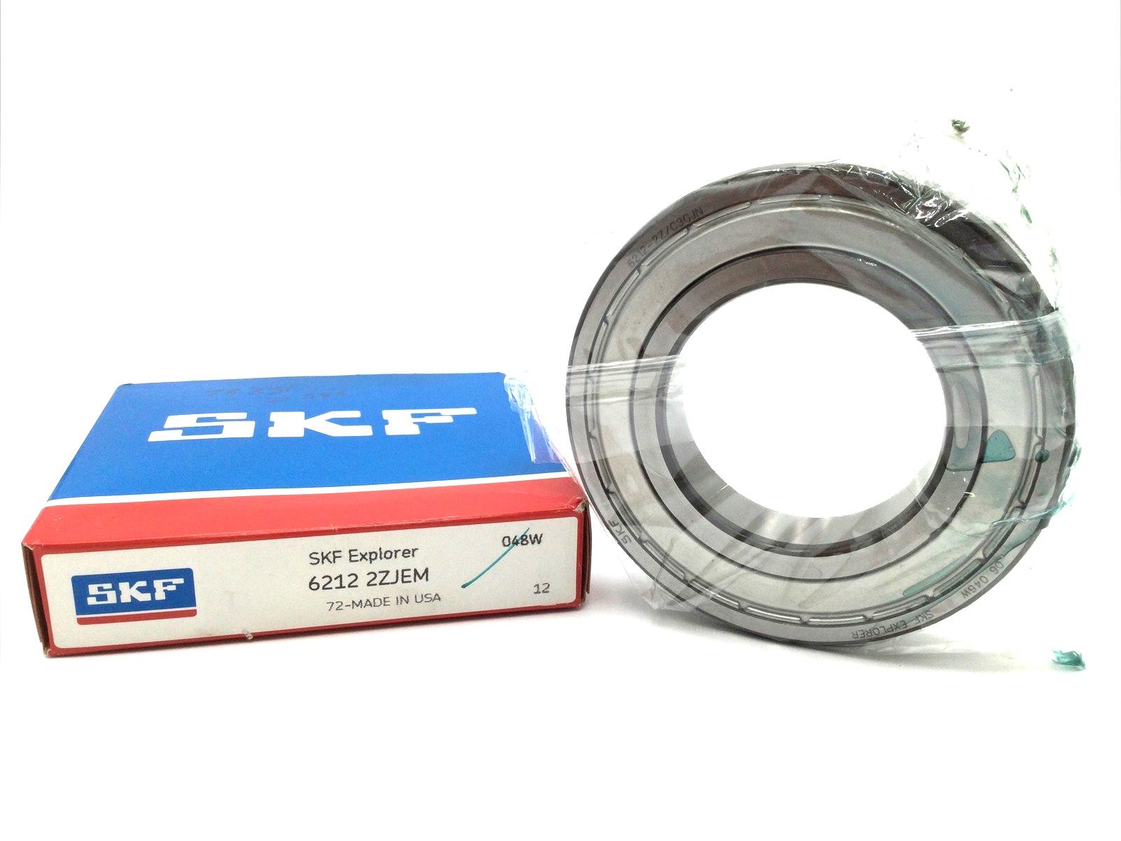 SKF 6212 2ZJEM Single row deep groove ball bearing