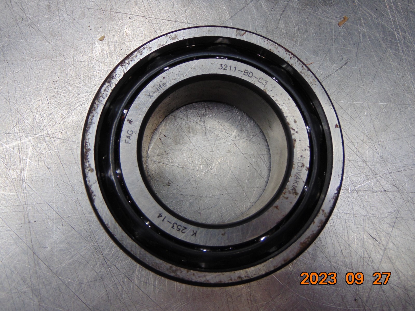 3211-BD-C3 FAG/Schaeffler Technologies 55x100x33.3mm ANGULAR CONT. BALL BEARING