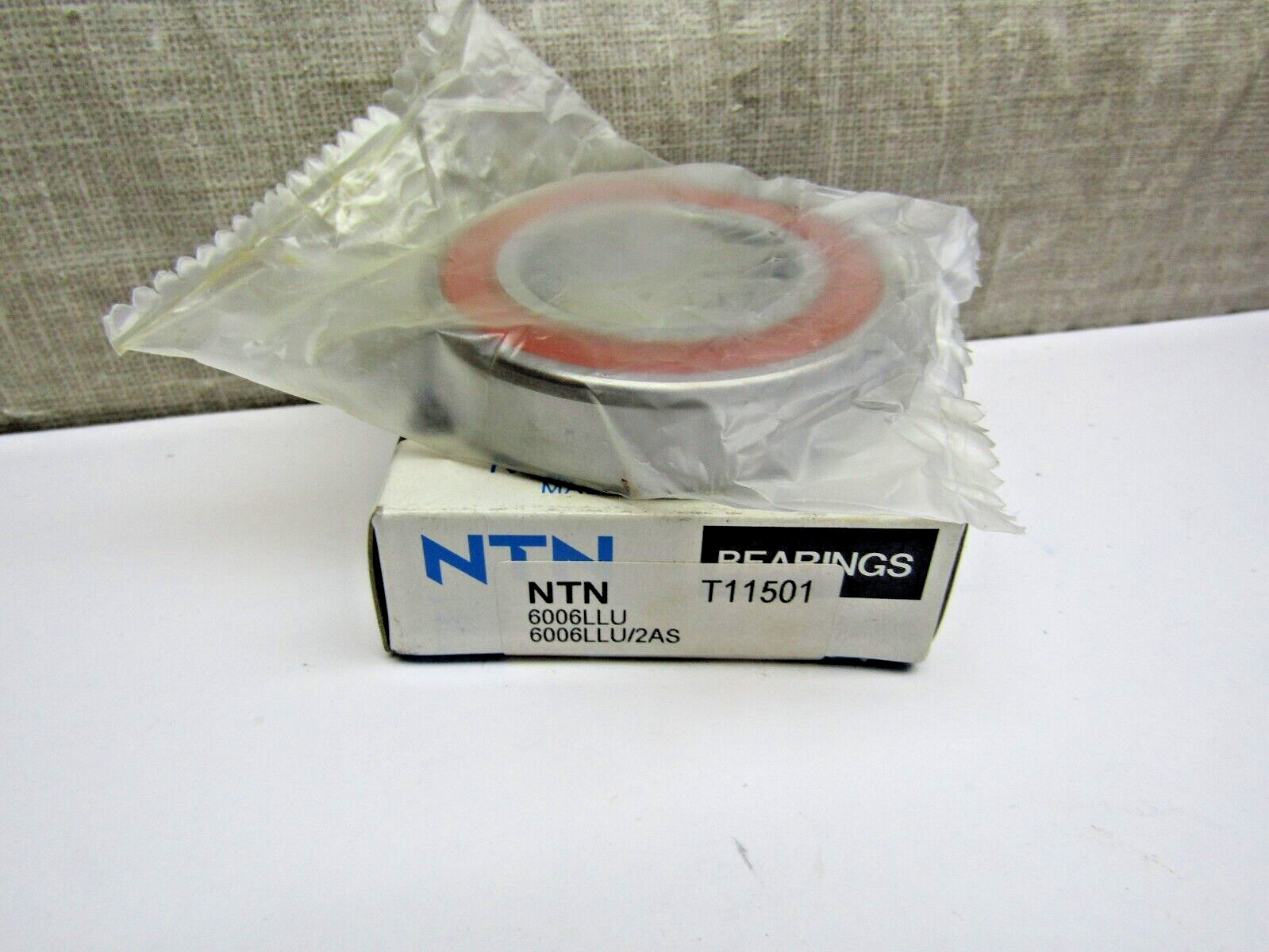 NTN 6006LLU 30mm X 55mm X 13mm Sealed Bearing