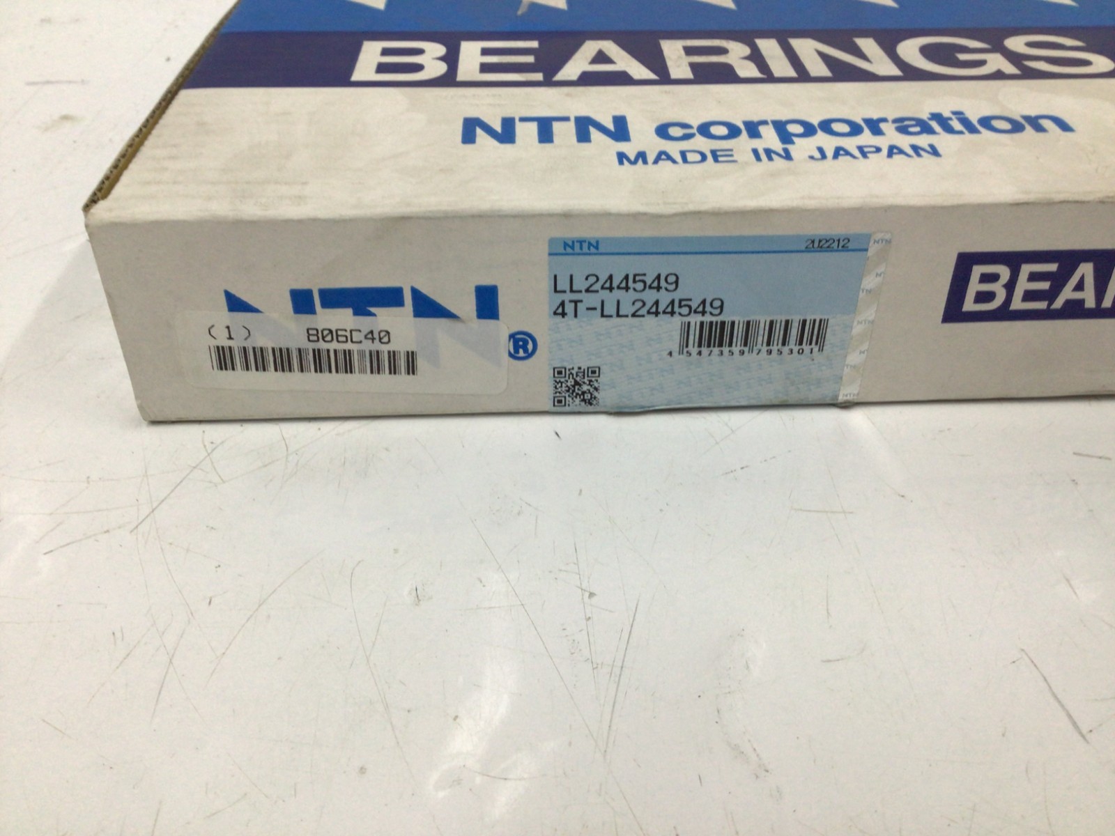 NTN Tapered Roller Bearing Cone: 4T-LL244549 , 9 1/8 in Bore