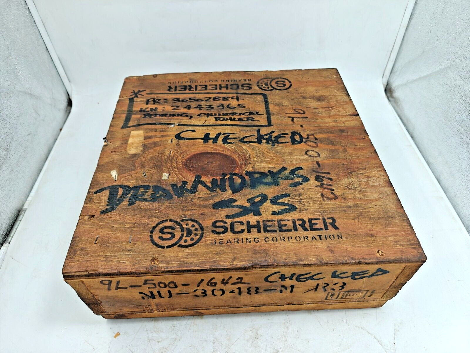 NU-3048-M R3 SCHEERER Cylindrical Roller Bearing 240x360x92mm NU3048 M R3 NEW