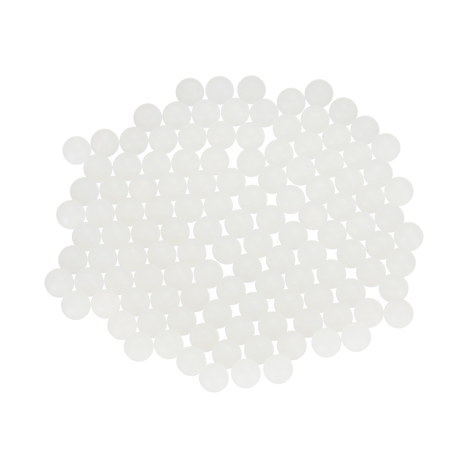 120pcs Nylon Bearing Balls 1/8″ Solid Plastic Balls G1 Precision White