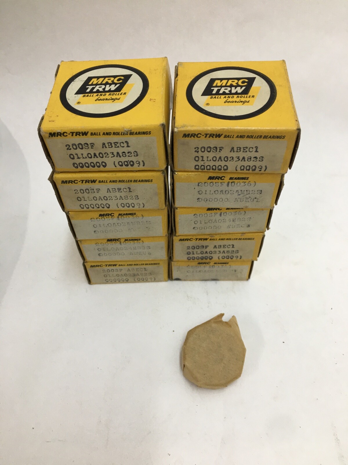 MRC 200SF Bearing Single Metal Seal 10x30x9mm 200 SF 6200-Z 6200Z USA 10 pcs