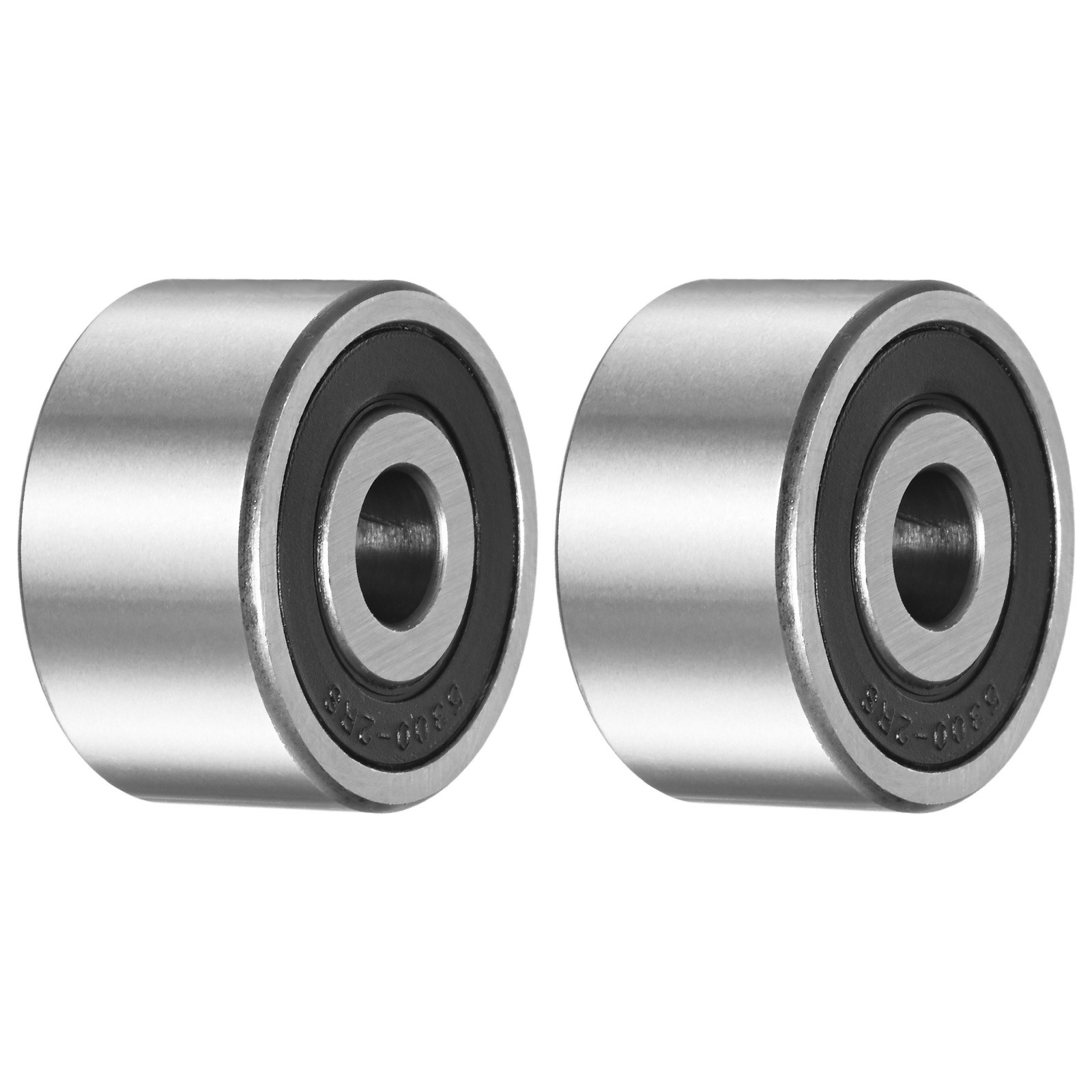 2Pcs 3300-2RS/5300-2RS 10 x 35 x 19mm Sealed Angular Contact Ball Bearing