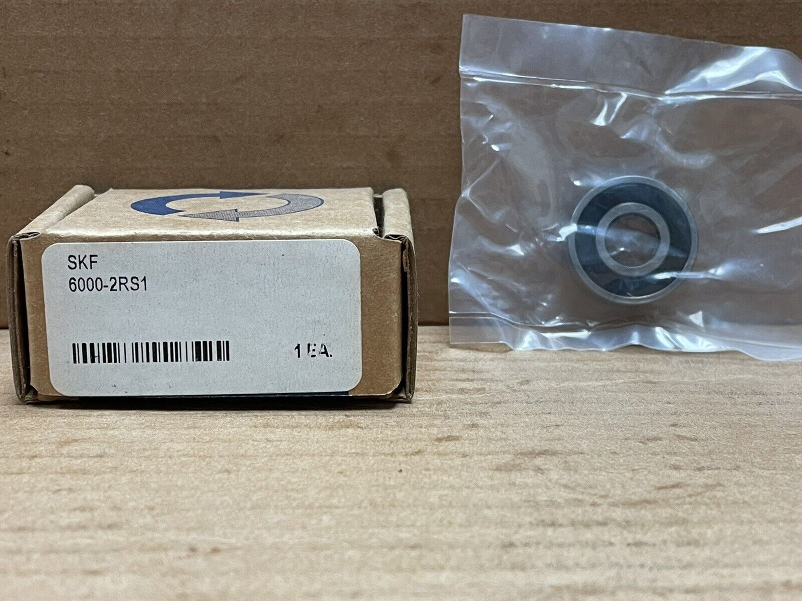 SKF 6000-2RS1/C3 Radial Ball Bearing Rubber Sealed 10x26x8mm made in Italy