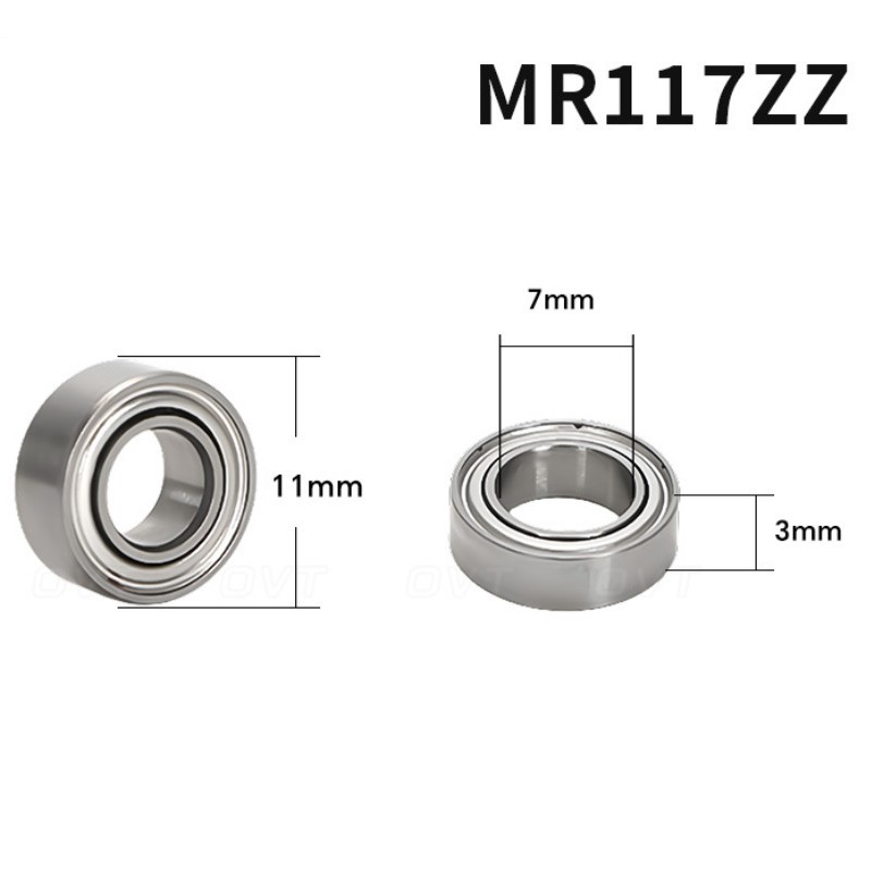MR117 MR125 MR126 MR128 MR137 MR149 Ball Bearings Double Shielded Chrome Steel