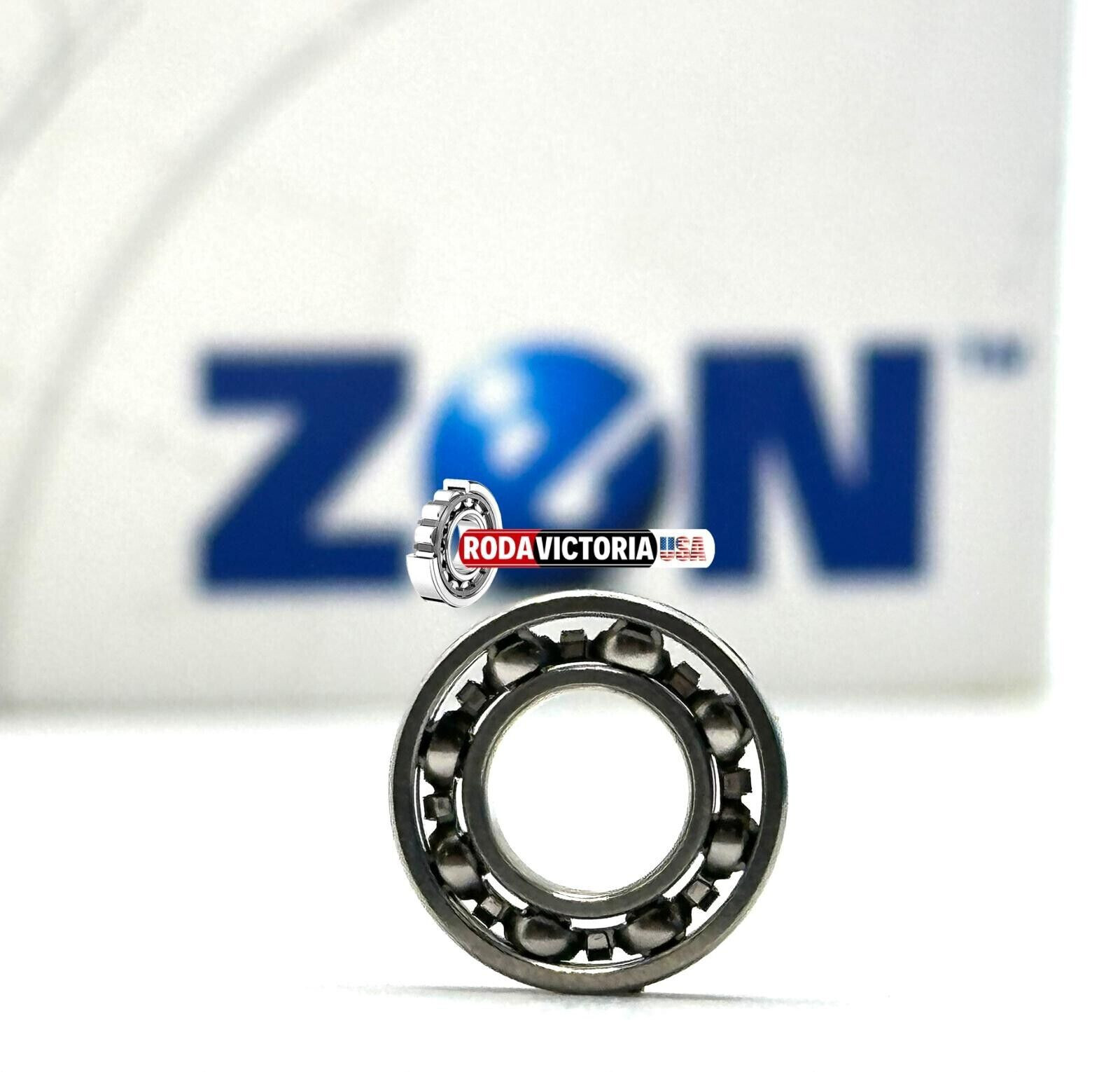 ZEN R188 DEEP GROOVE BALL BEARING, OPEN TYPE, NO SEALS 1/4″x1/2″x1/8″ SR188