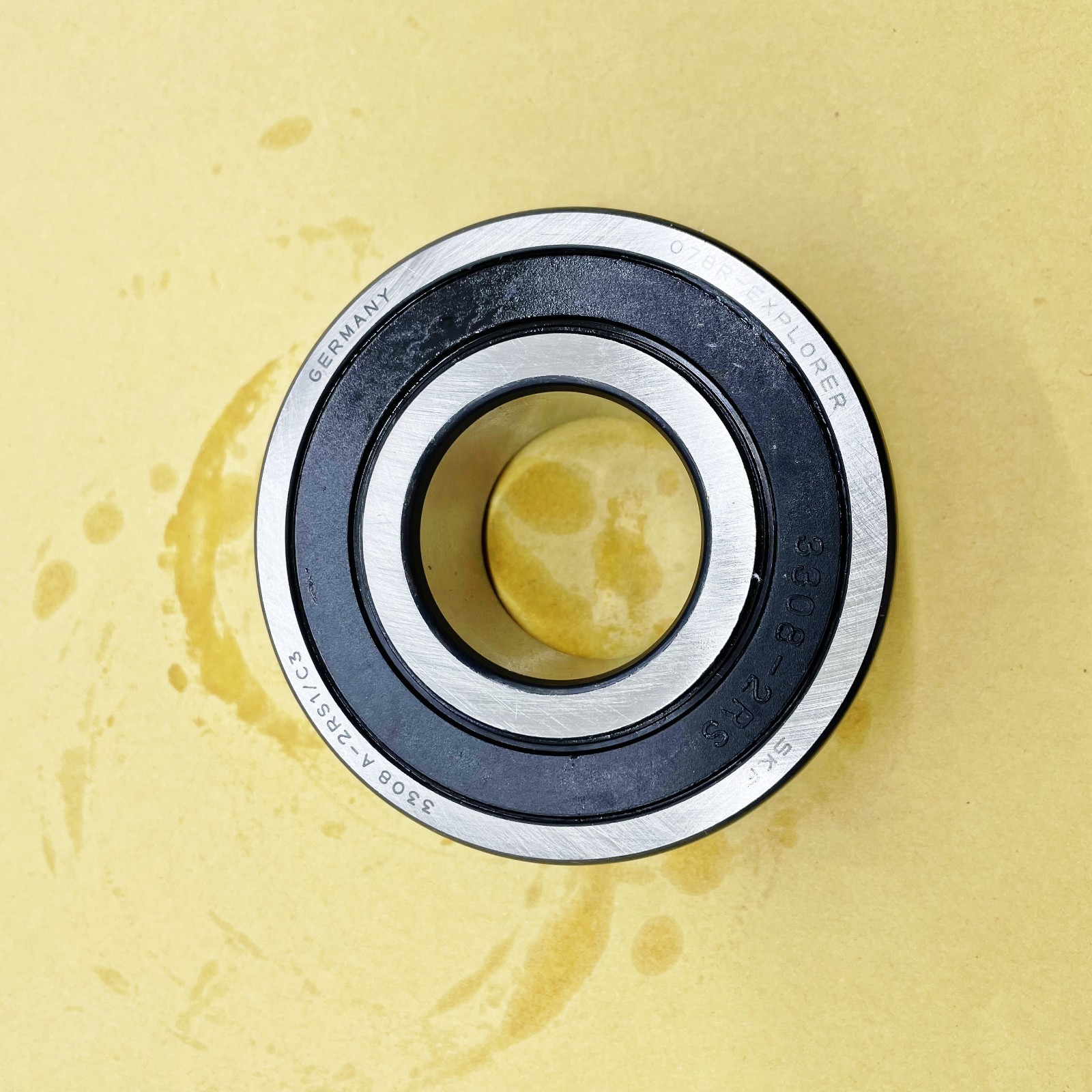 40x90x36.5mm NEW Double Row Angular Contact Ball Bearing Fits SKF 3308A2RS1/C3