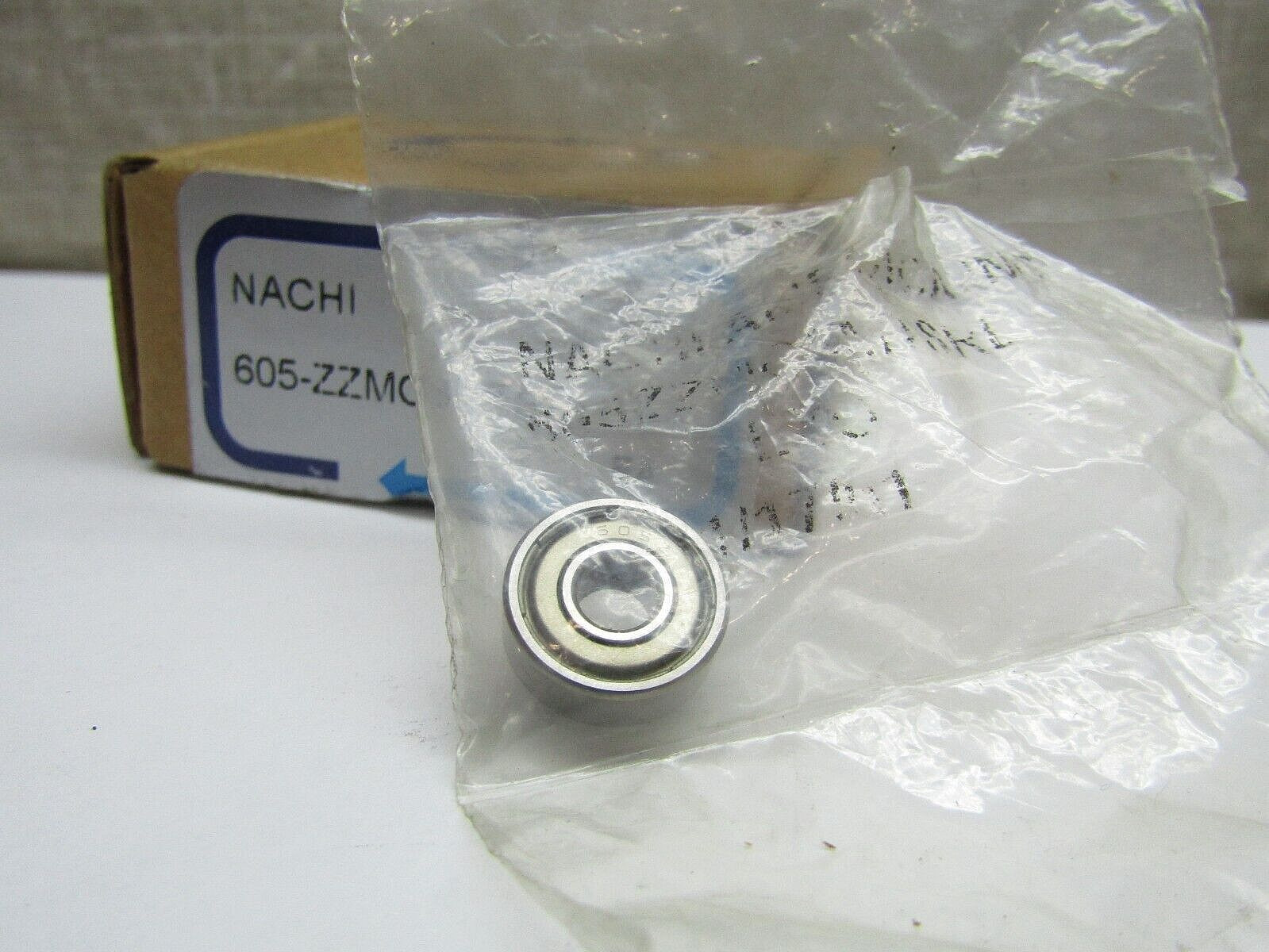 Nachi 605-ZZ MC3 SRI 5mm x 14mm x 5mm Metal Shielded Bearing