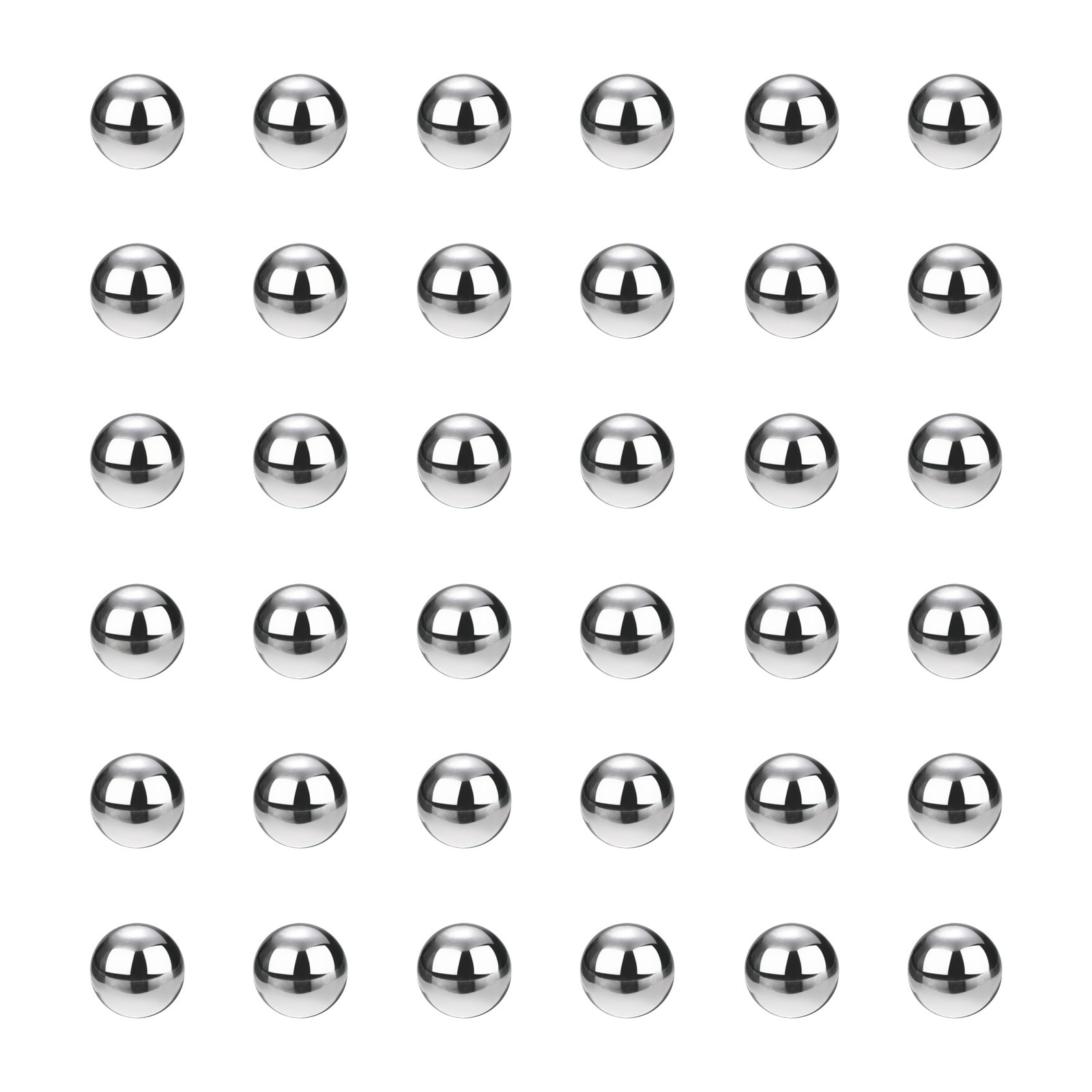 1000Pcs Bearing Balls, 4.5mm Diameter 304 Stainless Steel G200 Precision Ball