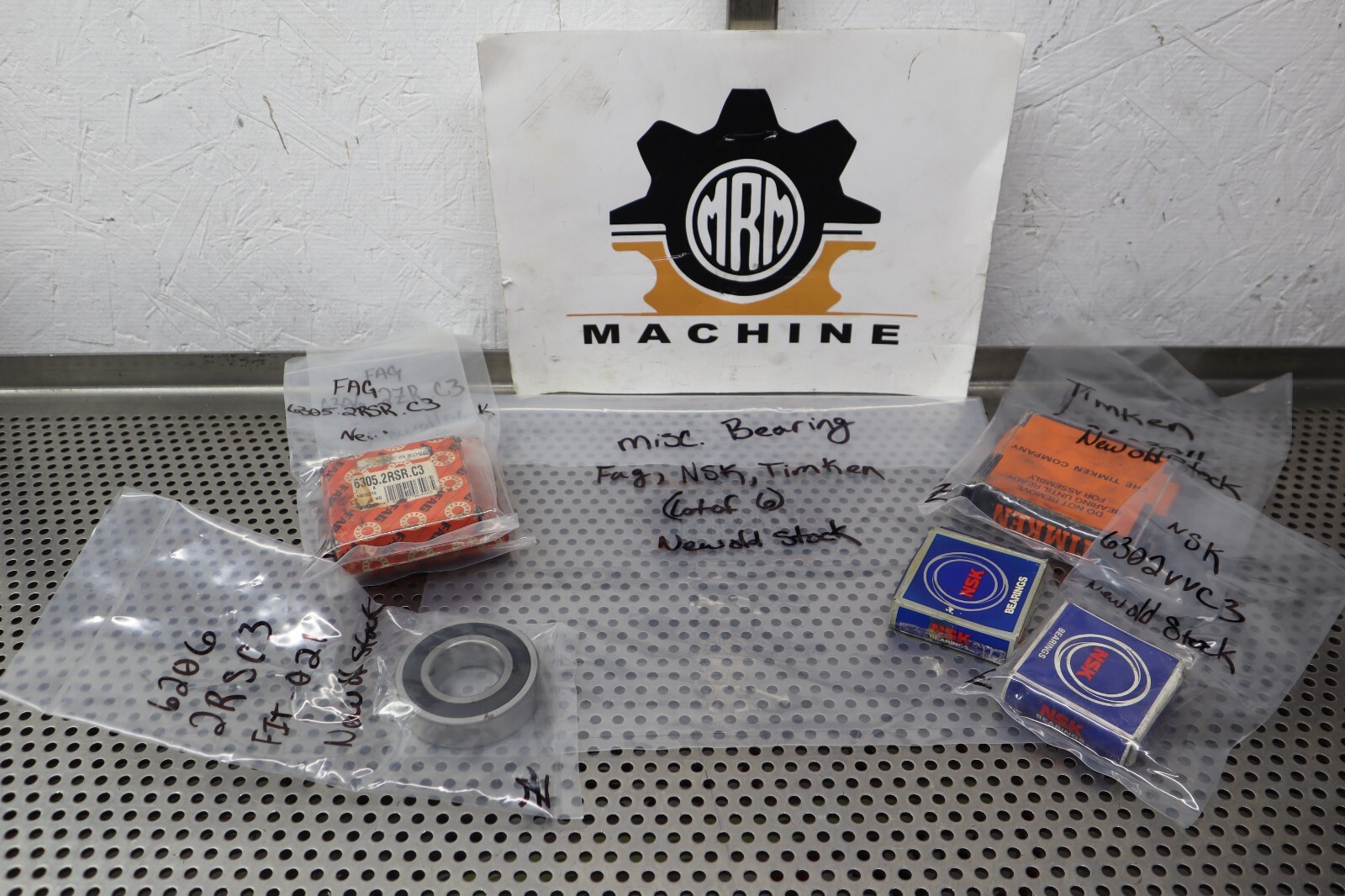 Timken FAG NSK (Lot of 6 Miscellaneous Bearings) New Old Stock See All Pictures