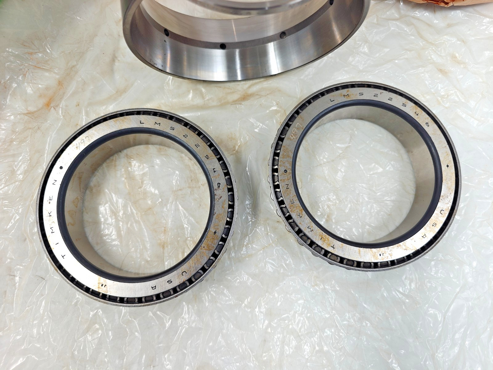 LM522546 LM522510D Timken Double Row Tapered Roller Bearing LM522546 LM522510D
