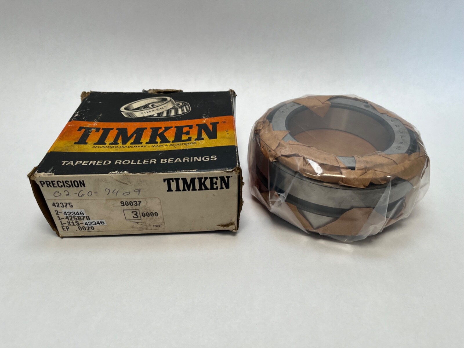 Timken 42346-3/42587D-3/X1S-42346 Bearing Cone & Cup 3.463″ ID 5-7/8″ OD USA