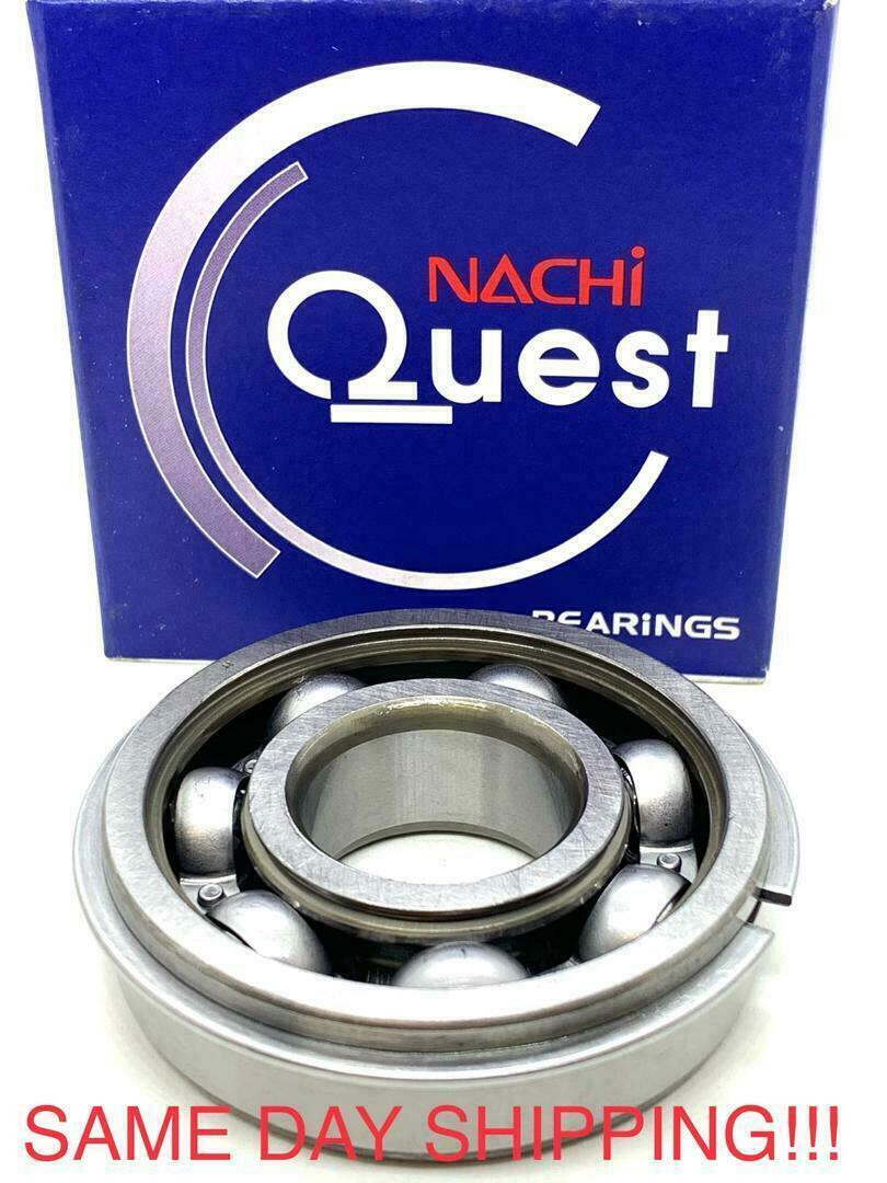 NACHI 6305 ZE NR Bearing Open Snap Ring Japan 25x62x17 mm YAMAHA 93306-30502