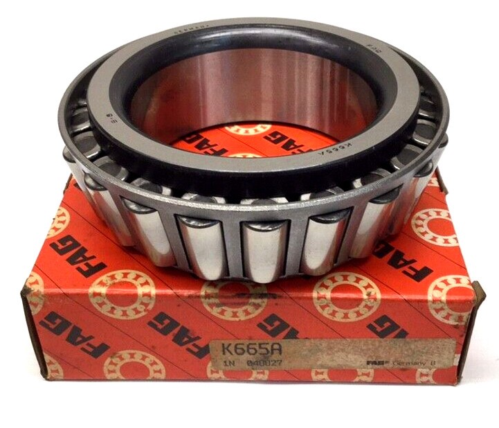 FAG K665A Tapered Roller Bearing Cone 3.3750″ Bore 1.6250″ Width 665A