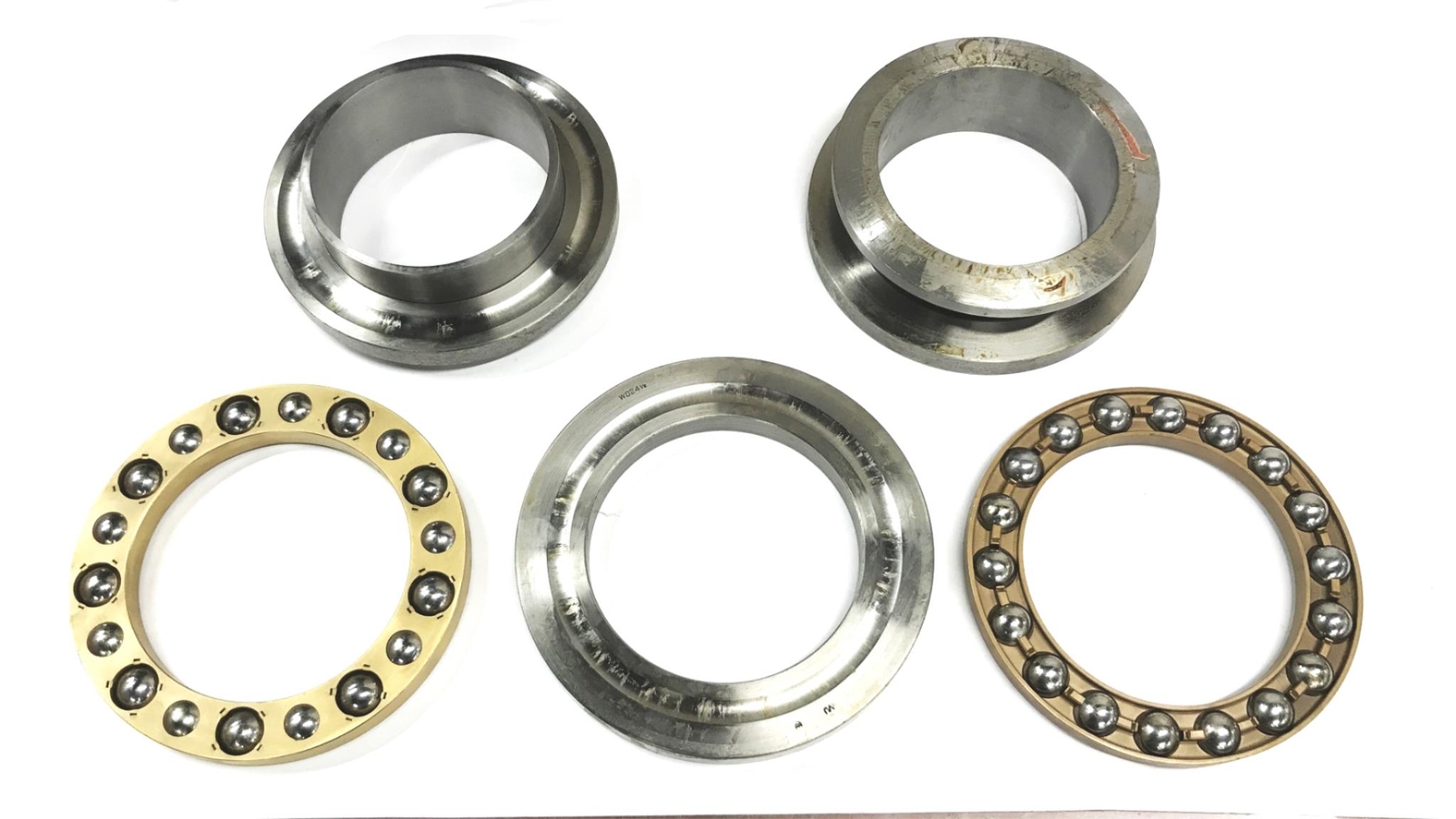 Hoffmann 5-Piece 10 inch Double Thrust Bearing WD24-1/2 NOS