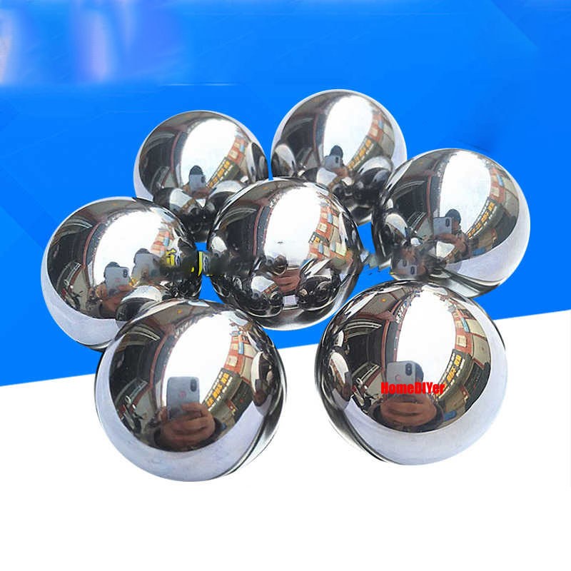 High-Precision 304 Stainless Steel Bearings Balls Solid Metal Ball Dia 1mm-90mm