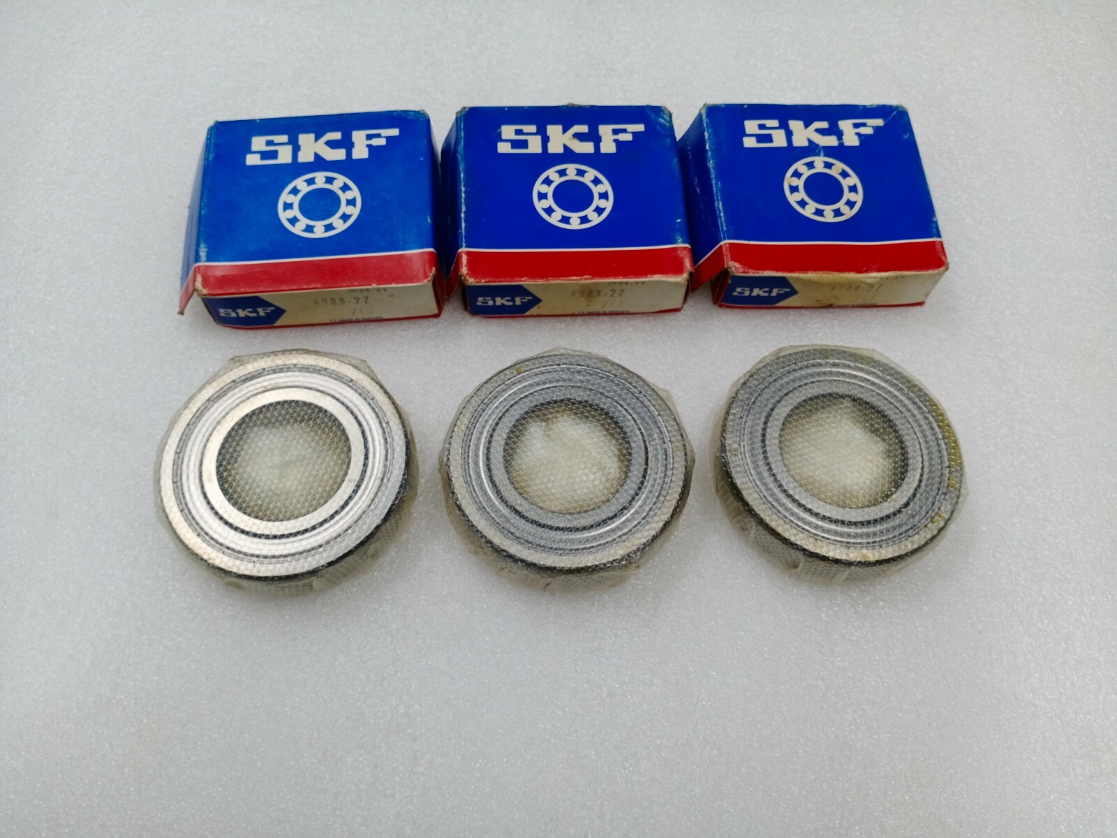 6208 ZZC3 Double Metal shields Ball Bearing 40x80x18 MM SKF SWEDEN 3Pcs 6208ZZC3