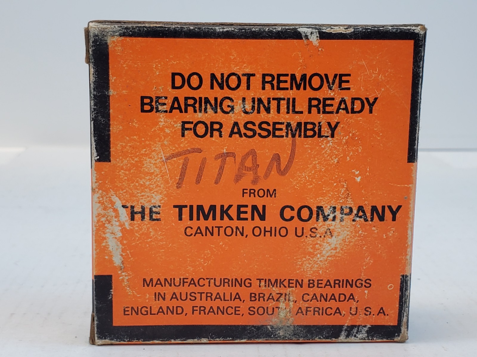 TIMKEN 25520 Tapered Roller Wheel Bearings Set 1-3/4″ Bore New In Box