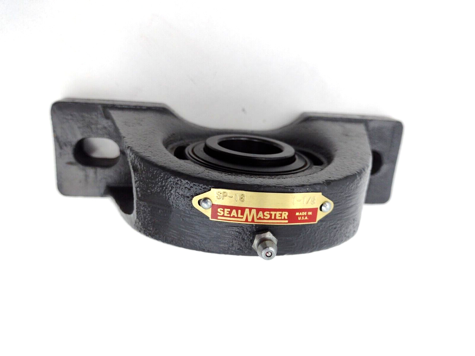 SealMaster SP-18 1 1/8″ Pillow Block Ball Bearing Unit – 2-Bolt Base
