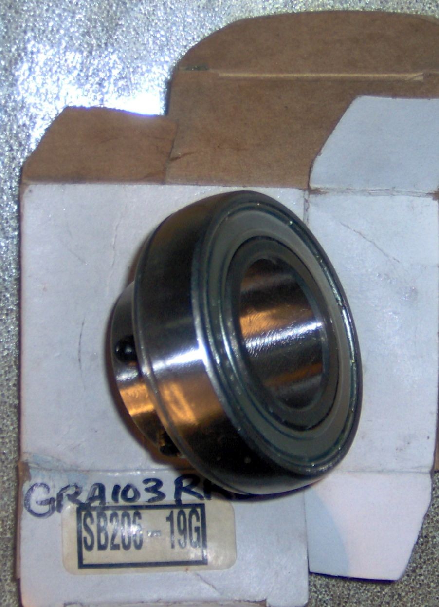 SB206-19G Insert Bearing 1-3/16″ Bore w/2 Set Screws New