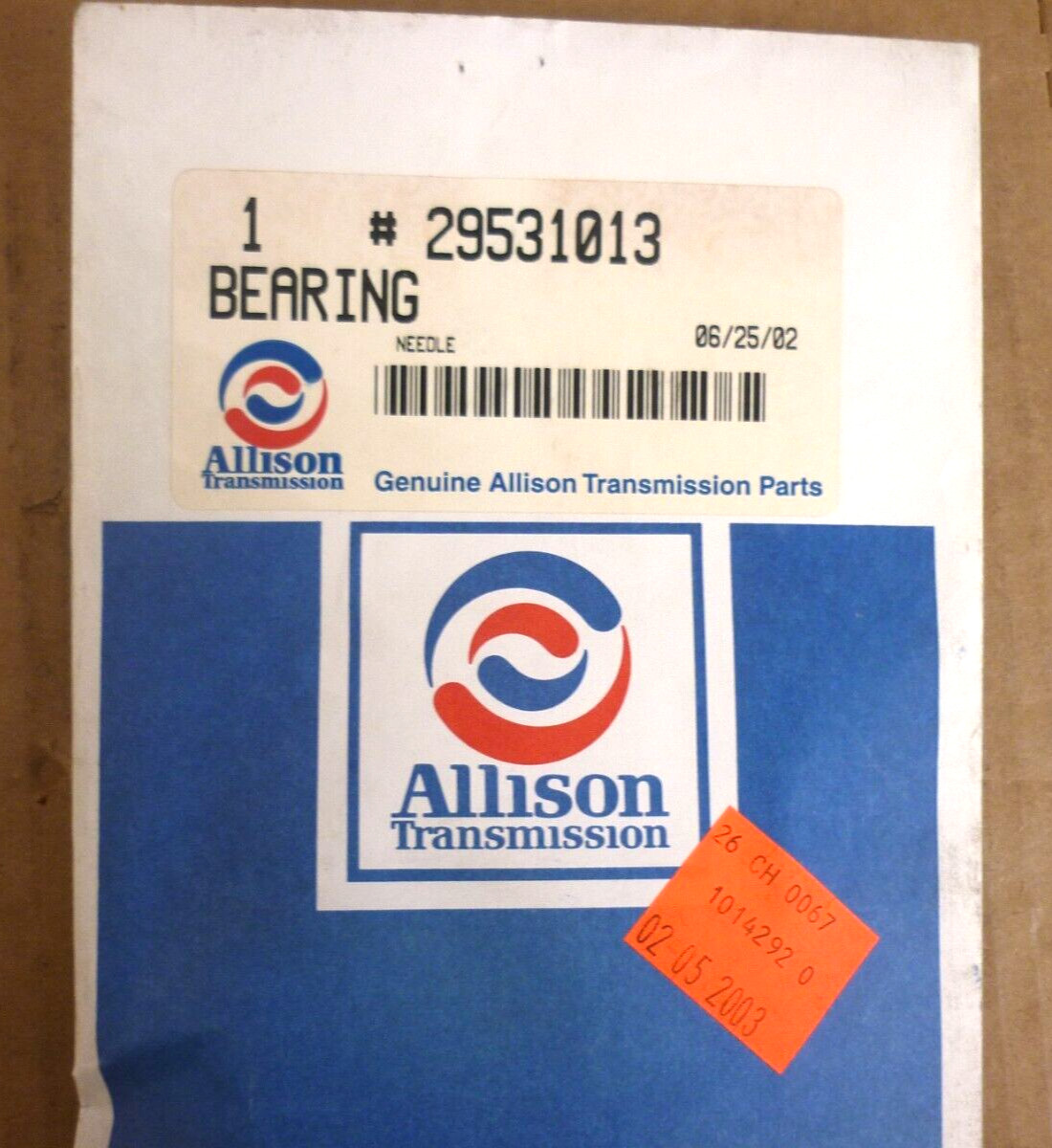 Allison 29531013, INA SCE328 New Needle Bearing