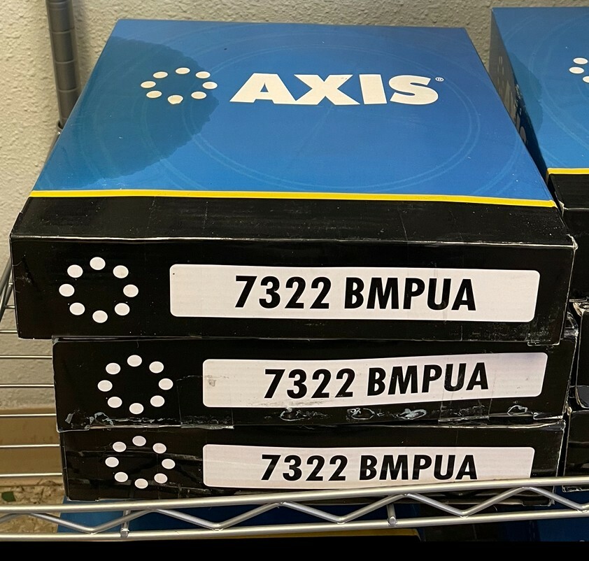 Axis 7322B.MP.UA ANGULAR CONTACT BALL BEARING 40 Degree Contact Angle