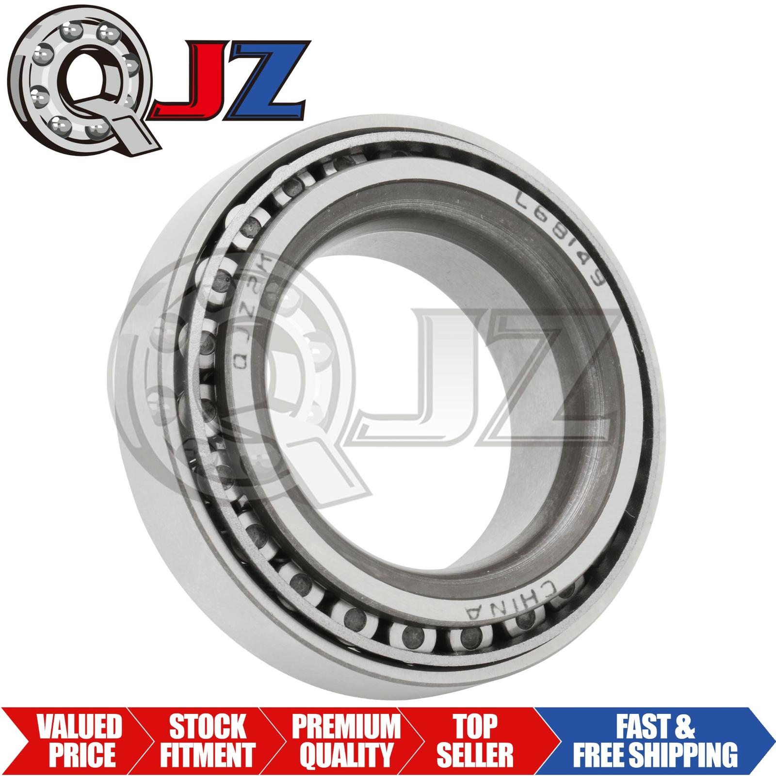 [1-Pack] L68149-L68110 Tapered Roller Bearing Set 1.378 in x 2.328 in x 0.625 in