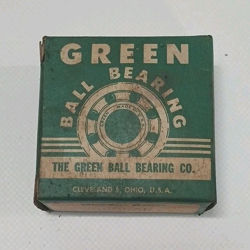 Green Ball Bearing 88506AR Precision Ball Bearing, SAE 52100 Chrome Steel