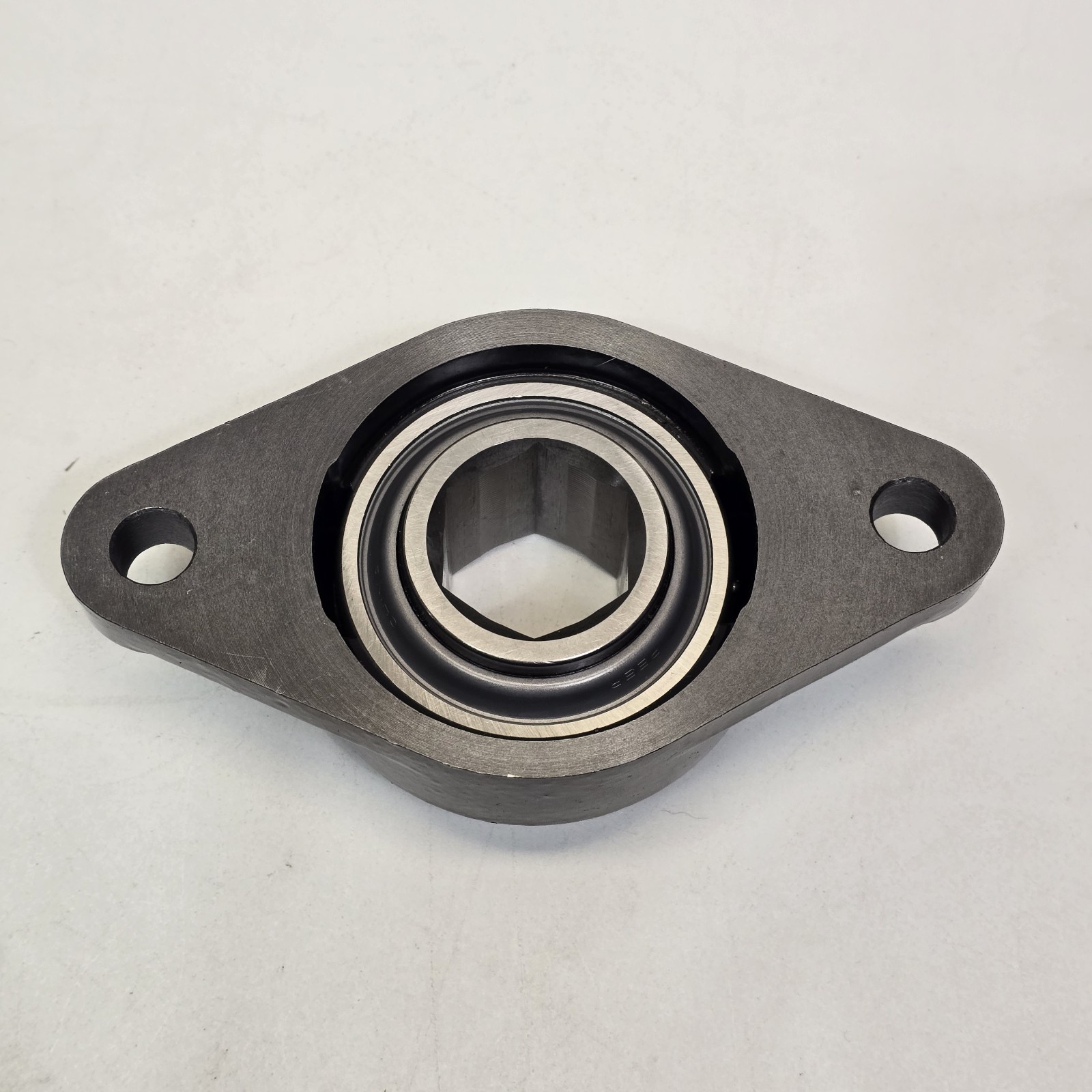 Peer, FT207, 2 Bolt HEX, Flange, Bearing, 1 1/2″, Shaft Diameter, 207KPPB57