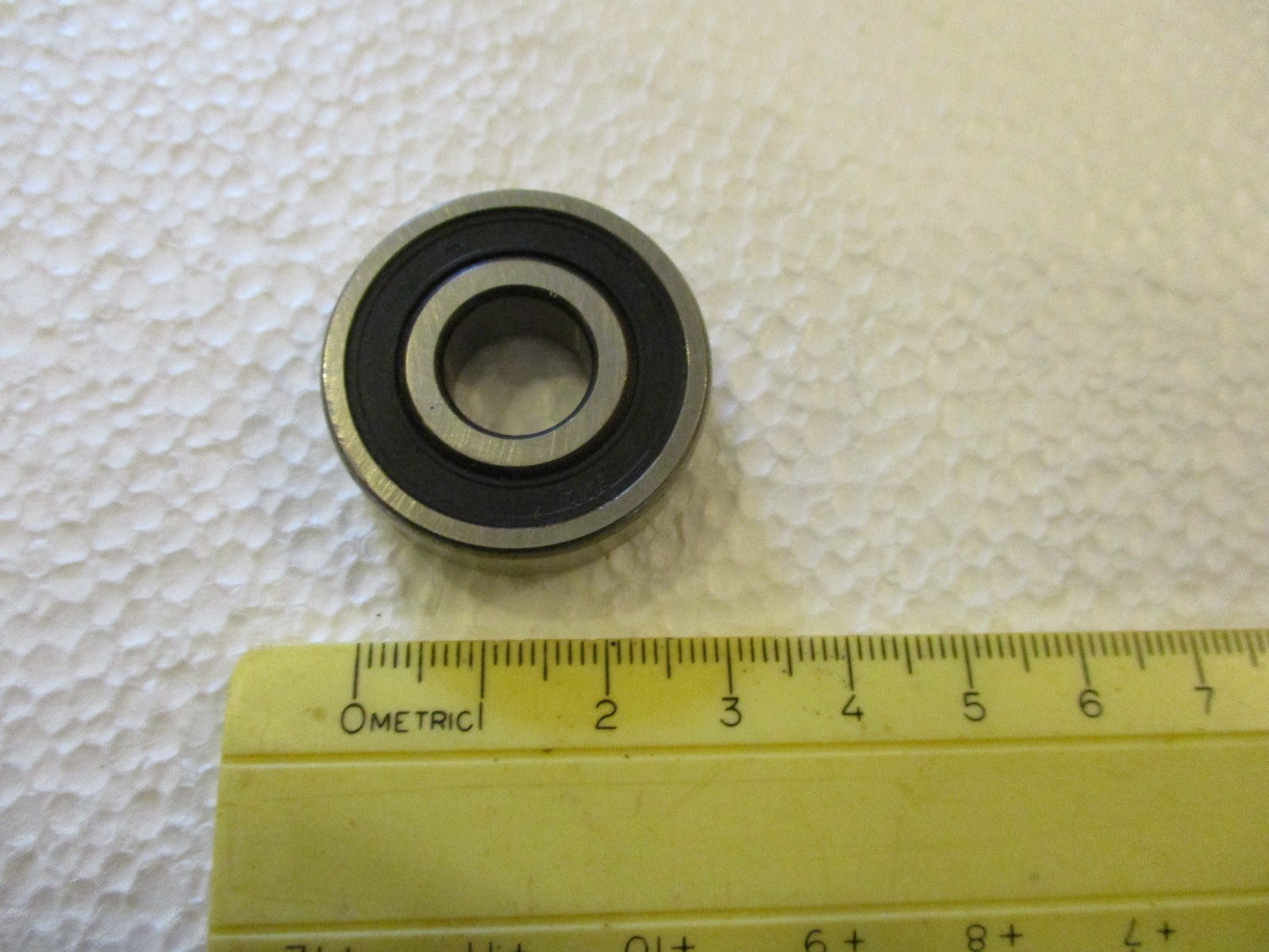 6201-RS sealed one side, open other side bearing. 12x32x10mm