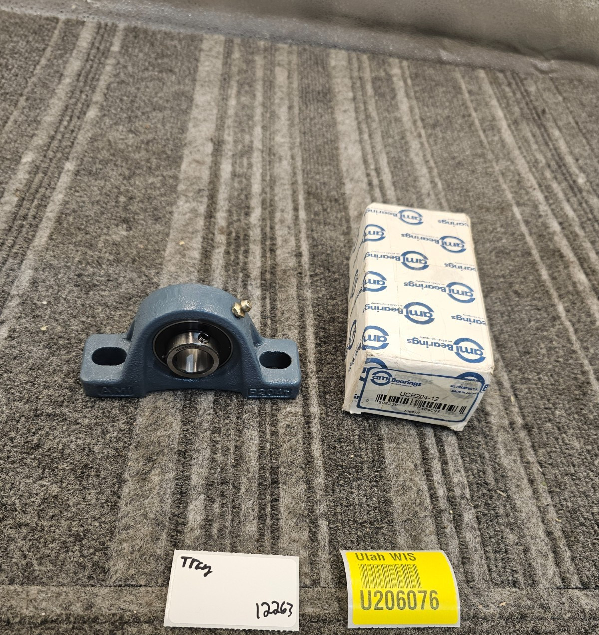 AMI Bearings UCP204-12: 2-Bolt Pillow Block Ball Bearing Unit – 3/4-inch Bore