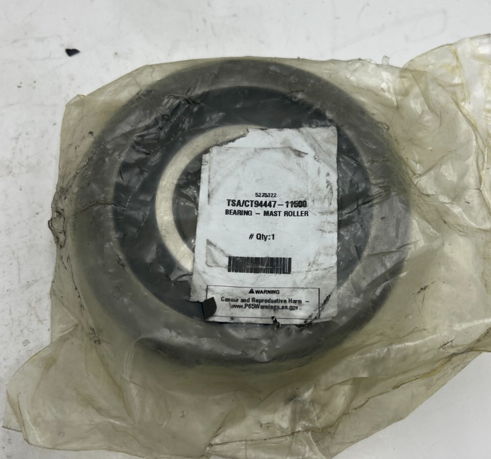 TSA/CT94447-11500 Mast Roller Bearing Black Silver For Caterpillar Mitsubishi
