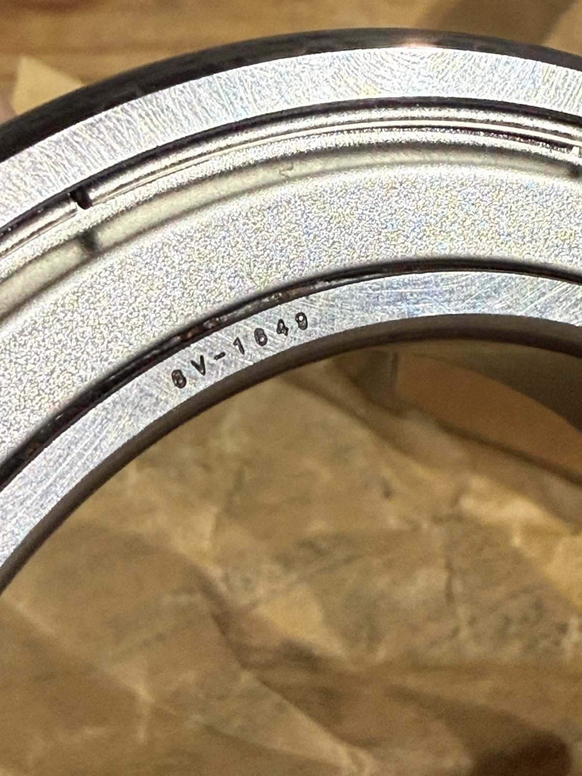 Caterpillar 6V-1649 Single Row Ball Bearing