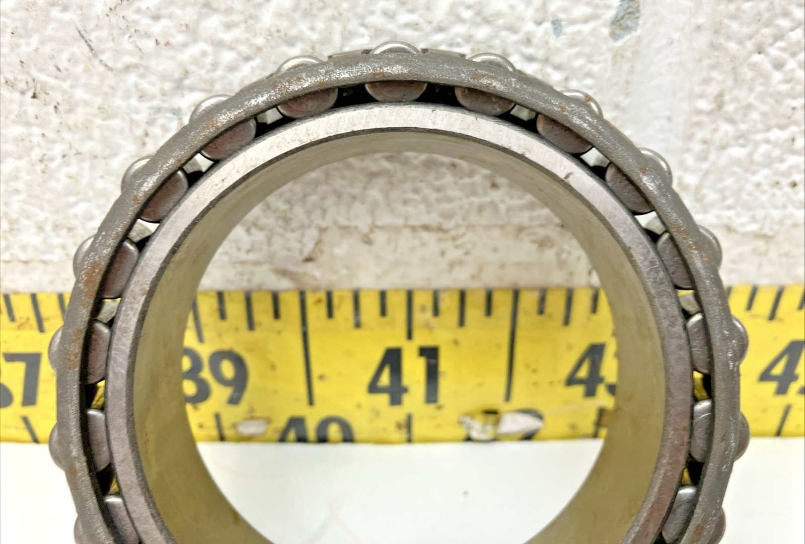 NOS Timken Tapered Roller Bearing 497 Bore: 3.37″ x OD 5.375″ x Width 1.172″ (1)