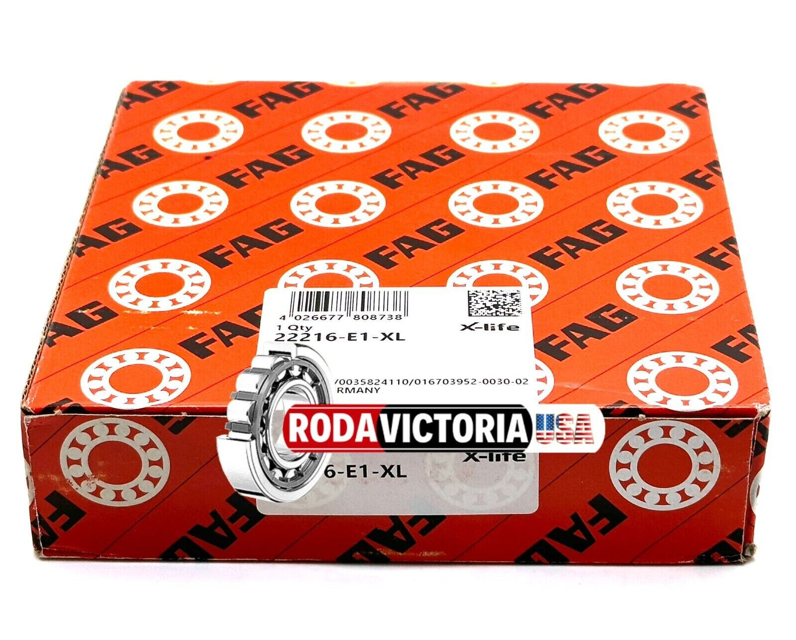 FAG 22216 E1 XL SPHERICAL ROLLER BEARING 80x140x33mm