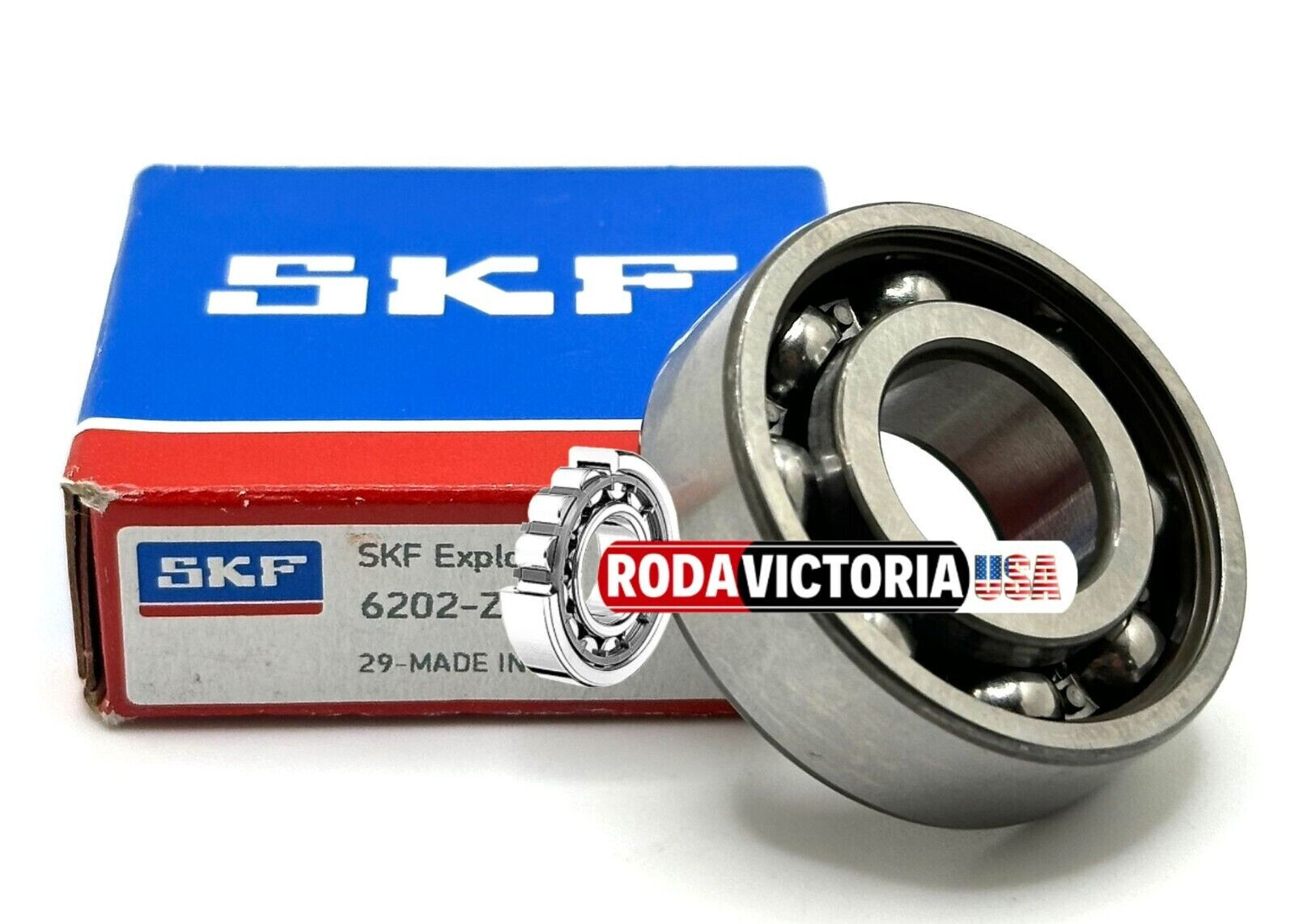 SKF 6002 Z C3 BALL BEARING, METAL SHIELDED ONE SIDE 15x32x9mm