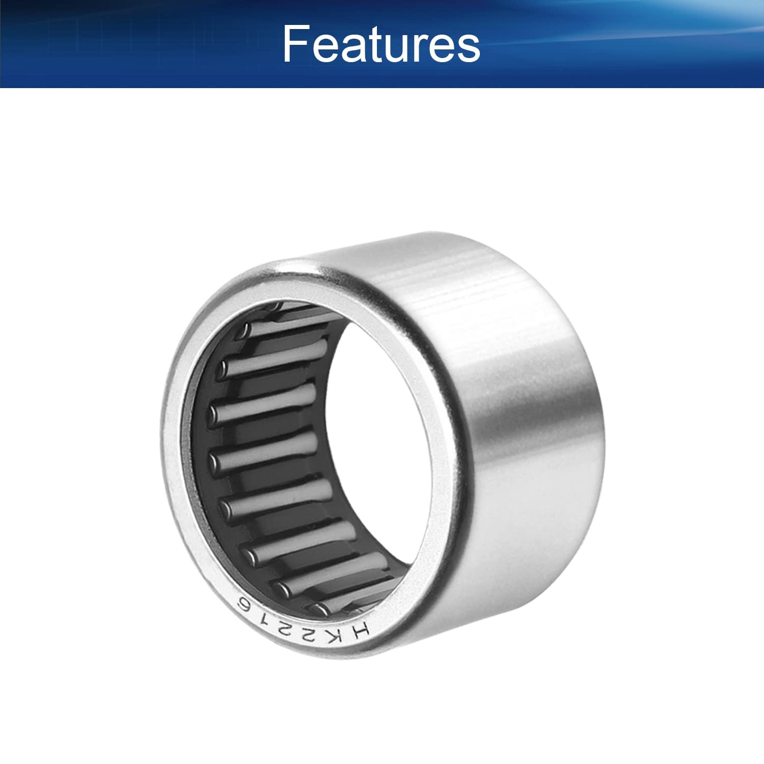 HK Needle Bearing ID 3mm – 20mm Drawn Cup Needle Roller Bearings Height 6mm-30mm
