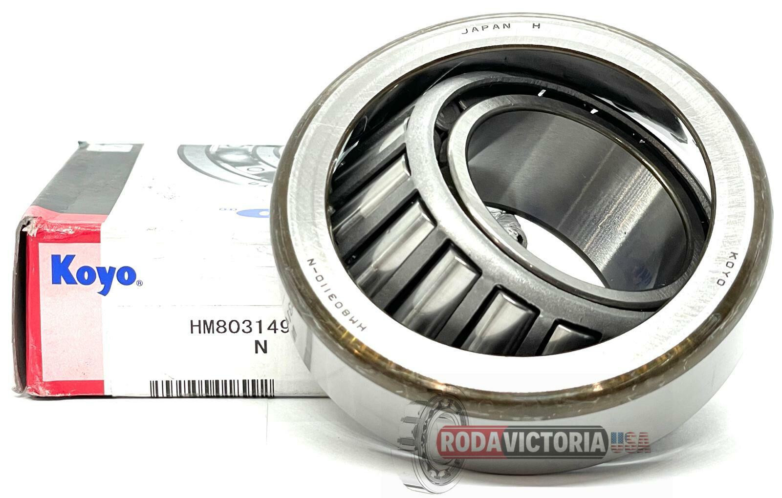 HM803149/HM803110 1.75×3.5×1.1874″ KOYO JAPAN Single Row Taper Roller Bearing