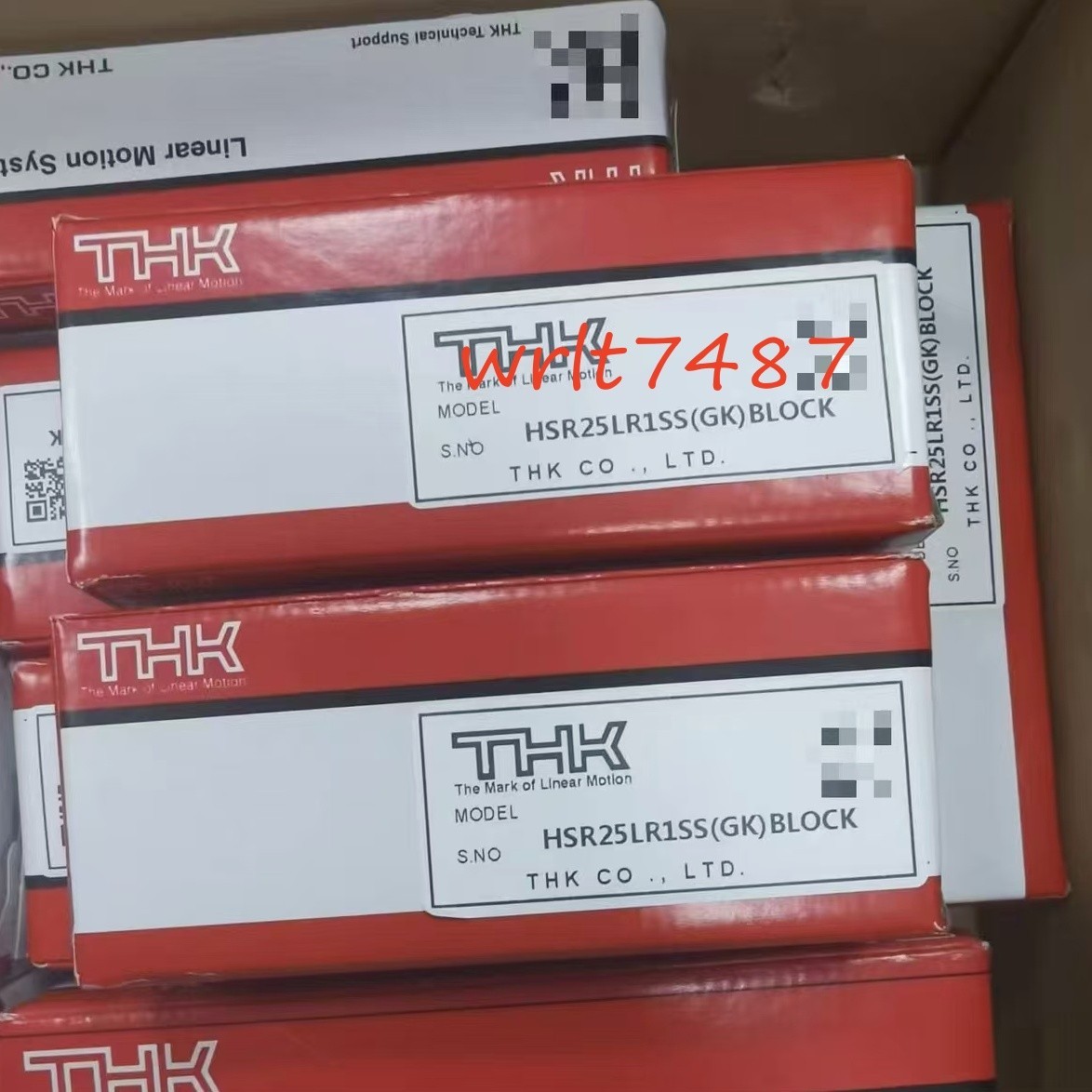 For THK HSR25LR1SS linear guide slider Quality assurance fast shipping