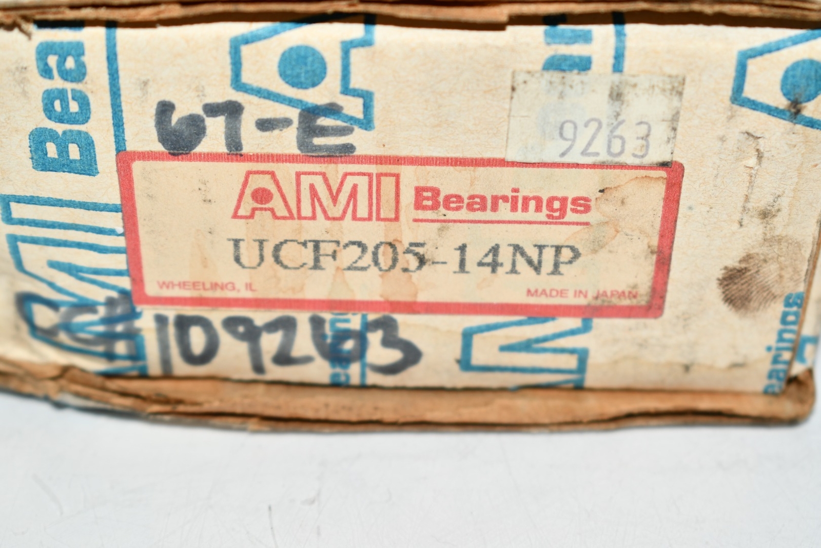 NEW AMI Bearings UCF205-14NP Flange-Mount Ball Bearing Unit – 7/8 in Bore, 4-Bol
