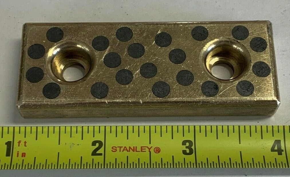 SANKYO OILLESS INDUSTRY SOML-28X75-2-03/17 SLIDE PLATE