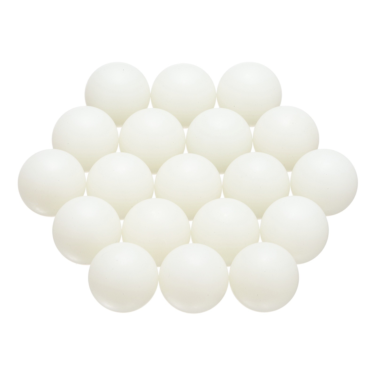 20-Pack Nylon Solid Plastic Balls, 0.75In(19.05mm) Precision Bearing Ball
