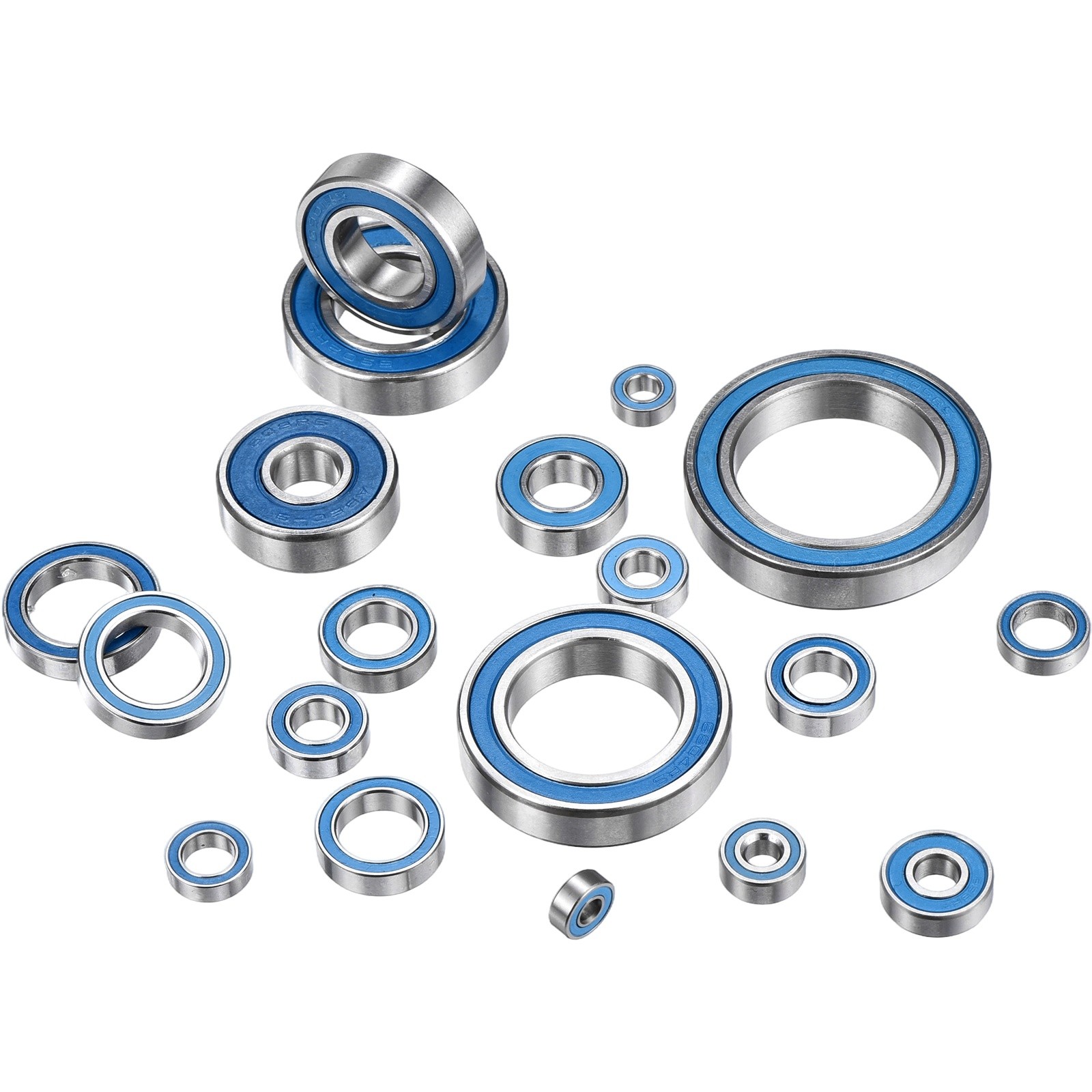 5Pcs MR137-2RS Deep Groove Bearing, 7x13x4mm Double Sealed Chrome Steel ABEC-7