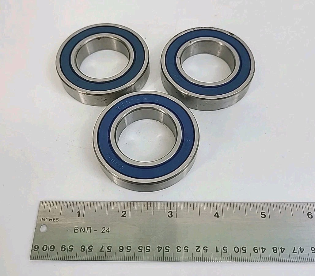 RBI-E 6007-2RS Sealed Single Row Ball Bearing PACK OF 3