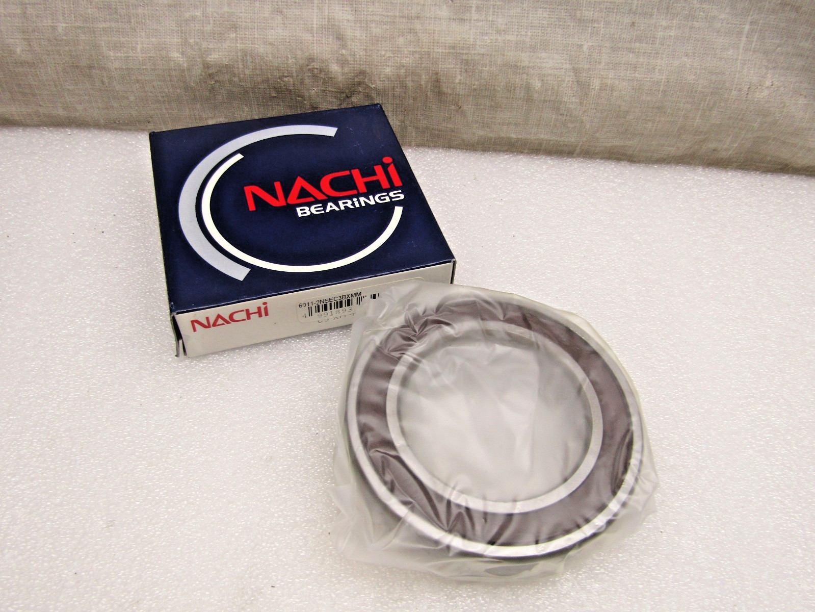 Nachi 6011-2NSE C3 55mm X 90mm X 18mm Sealed Bearing