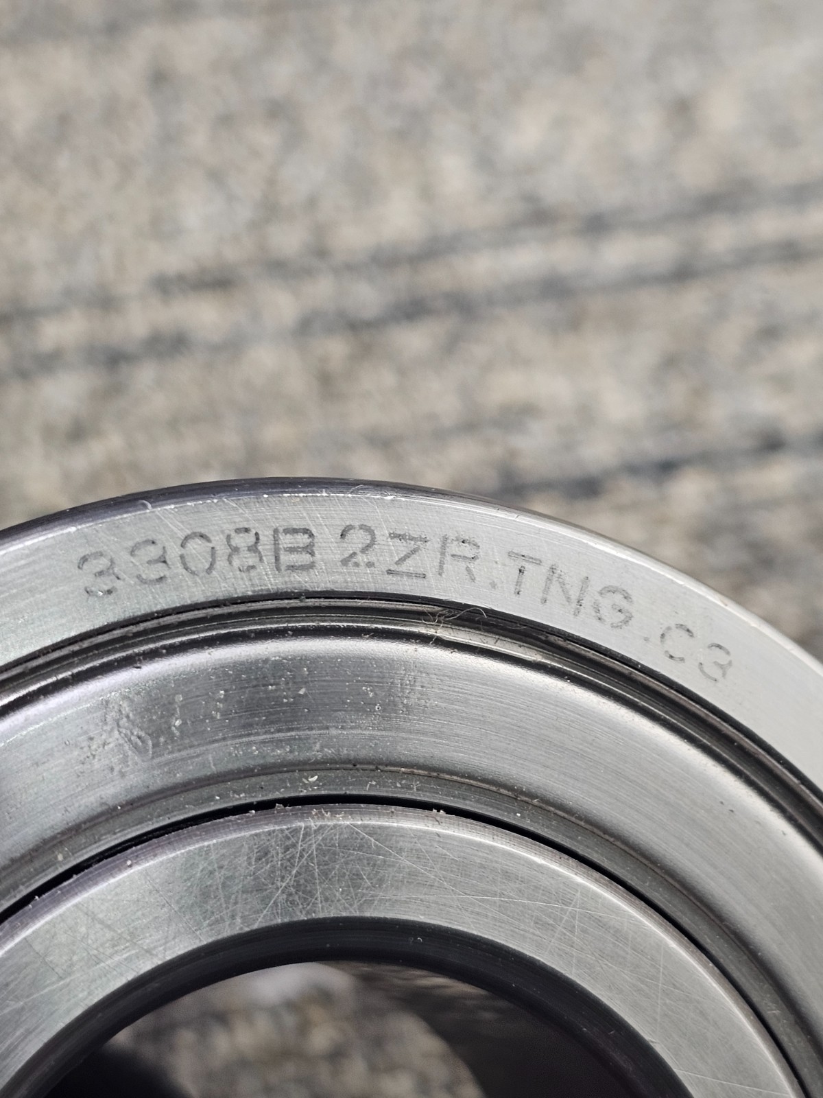 CONSOLIDATED 3308B2ZR-TNG-C3: Double-Row angular Contact Ball Bearing 3.5″ OD