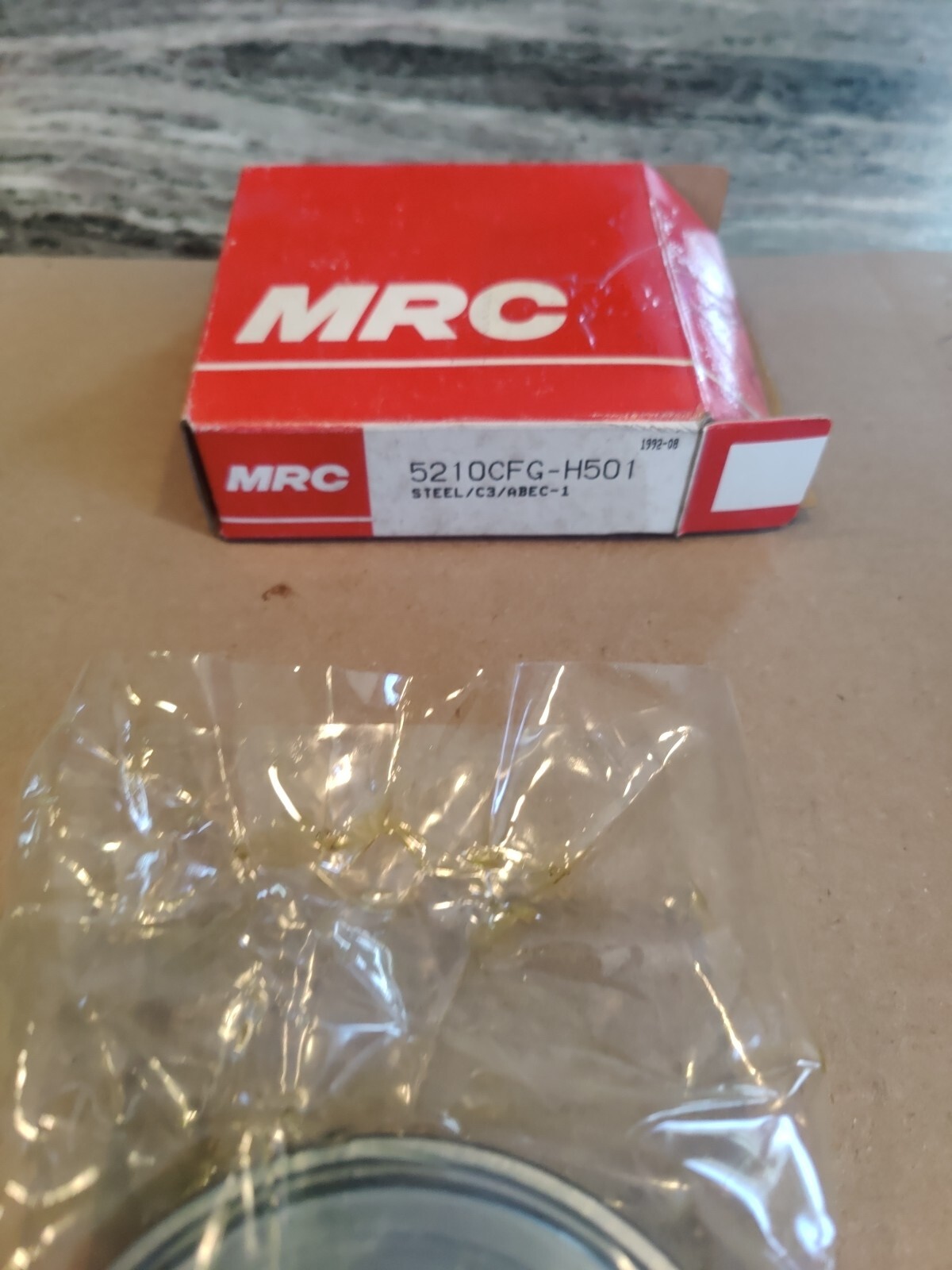 MRC 5210CFG-H501 Bearing w/ snap ring 50mm X 90mm X 30mm “